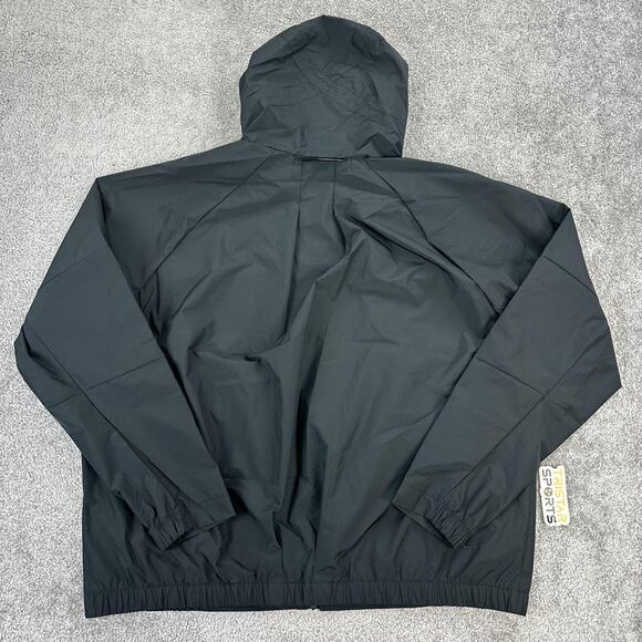 Nike Storm-FIT Jacket Mens XL Tall Black Hooded Oversized Fit Full Zip Utility - Picture 2 of 13